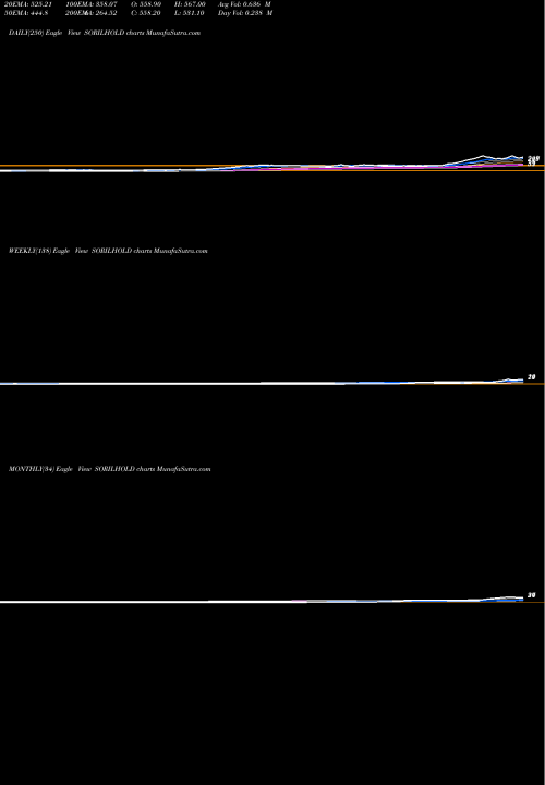 Trend of Soril Holdings SORILHOLD TrendLines Soril Holdings And Vent L SORILHOLD share NSE Stock Exchange 