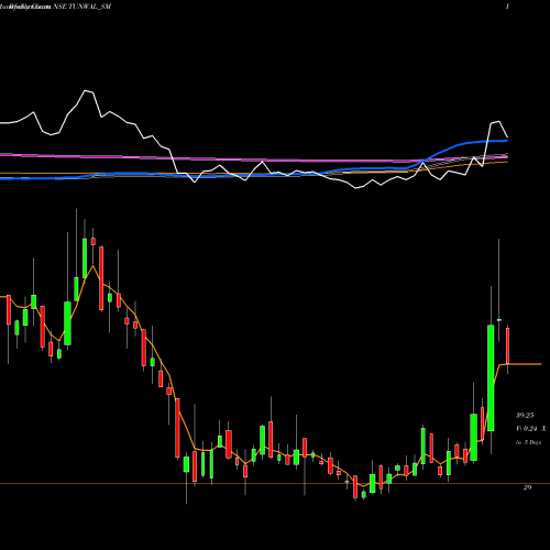 Weekly charts share TUNWAL_SM Tunwal E-motors Limited NSE Stock exchange 
