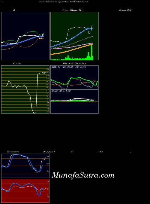 Ingram Micro indicators chart 