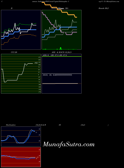 Social Capital indicators chart 