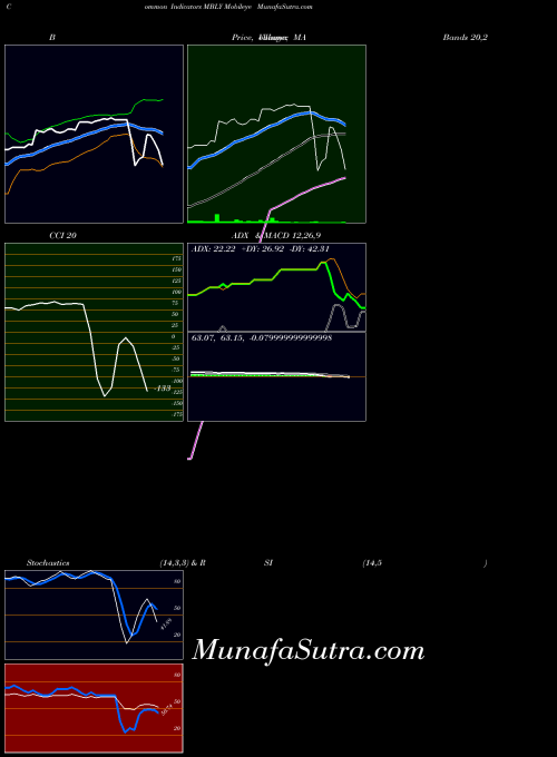 Mobileye indicators chart 