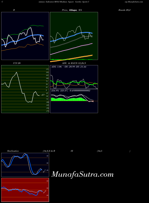 Madison Square indicators chart 