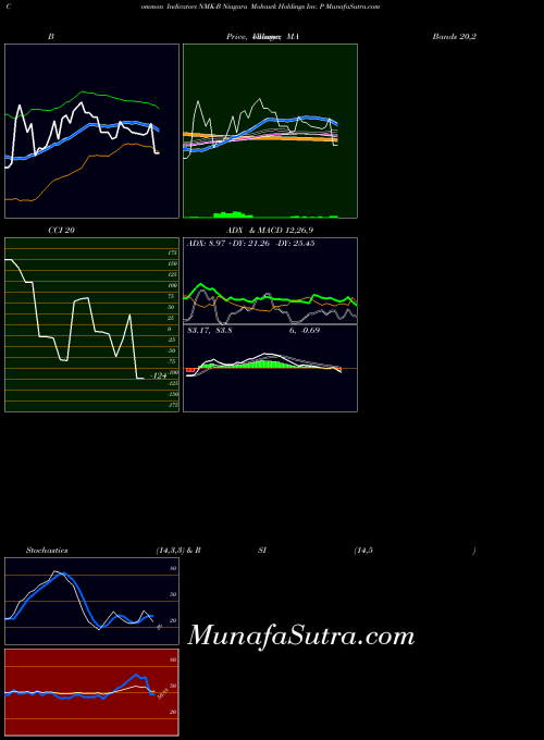 Niagara Mohawk indicators chart 