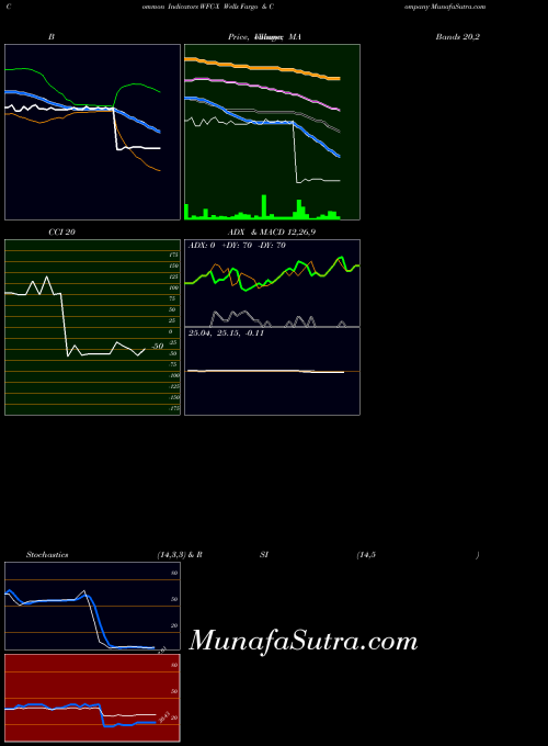 Wells Fargo indicators chart 