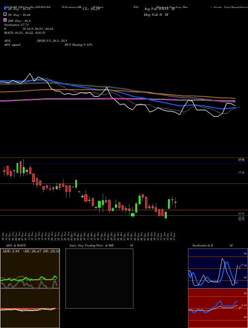 Blackrock New Jersey Muni Income Trust BNJ Support Resistance charts Blackrock New Jersey Muni Income Trust BNJ NYSE