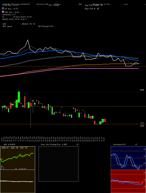 Blackrock New York Municipal Bond Trust BQH Support Resistance charts Blackrock New York Municipal Bond Trust BQH NYSE
