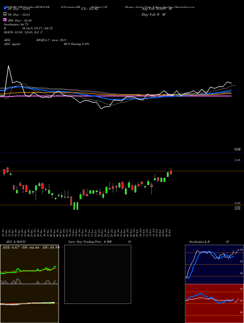 Morgan Stanley China A Share Fund Inc. CAF Support Resistance charts Morgan Stanley China A Share Fund Inc. CAF NYSE