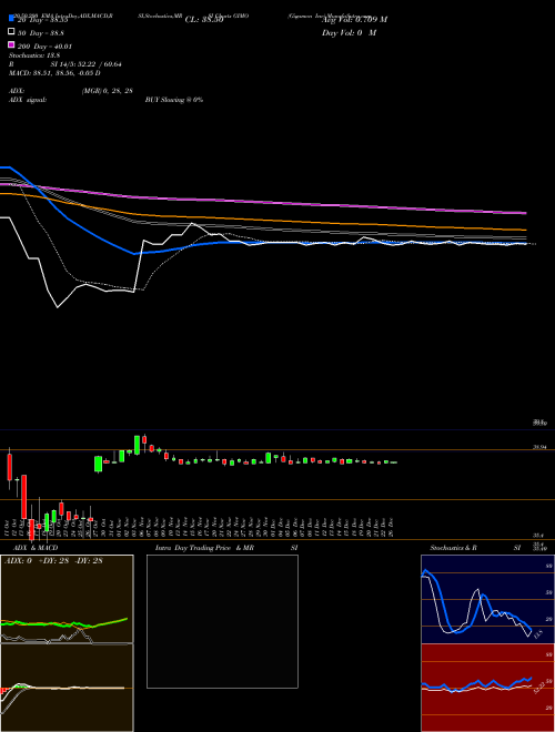 Gigamon Inc GIMO Support Resistance charts Gigamon Inc GIMO NYSE
