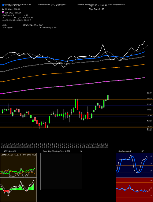 Goldman Sachs Group, Inc. (The) GS Support Resistance charts Goldman Sachs Group, Inc. (The) GS NYSE