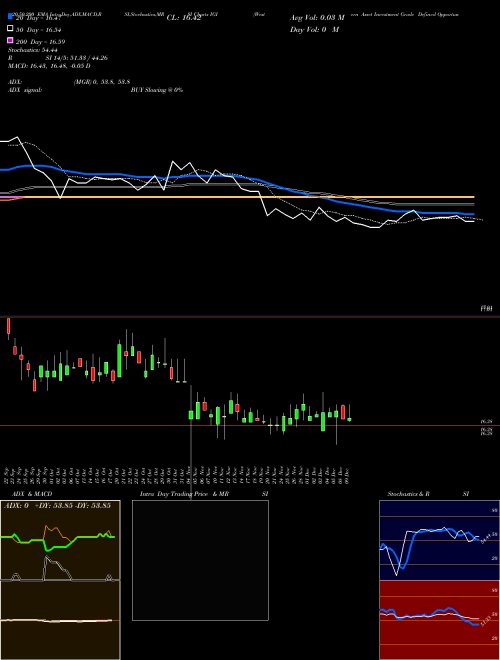Western Asset Investment Grade Defined Opportunity Trust Inc. IGI Support Resistance charts Western Asset Investment Grade Defined Opportunity Trust Inc. IGI NYSE