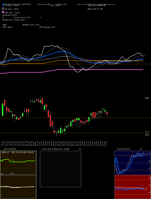 Nuveen Global High Income Fund JGH Support Resistance charts Nuveen Global High Income Fund JGH NYSE