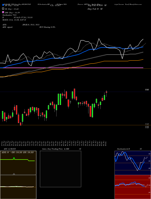 Nuveen AMT-Free Quality Municipal Income Fund NEA Support Resistance charts Nuveen AMT-Free Quality Municipal Income Fund NEA NYSE