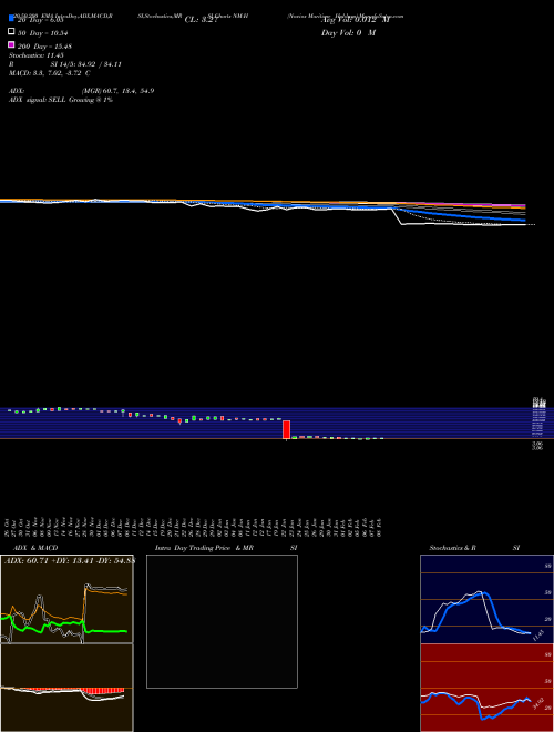 Navios Maritime Holdngs NM-H Support Resistance charts Navios Maritime Holdngs NM-H NYSE