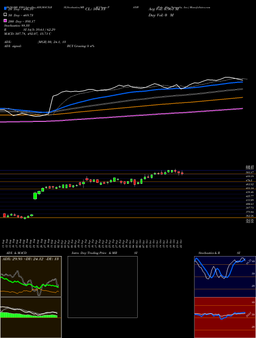 Palo Alto Networks, Inc. PANW Support Resistance charts Palo Alto Networks, Inc. PANW NYSE