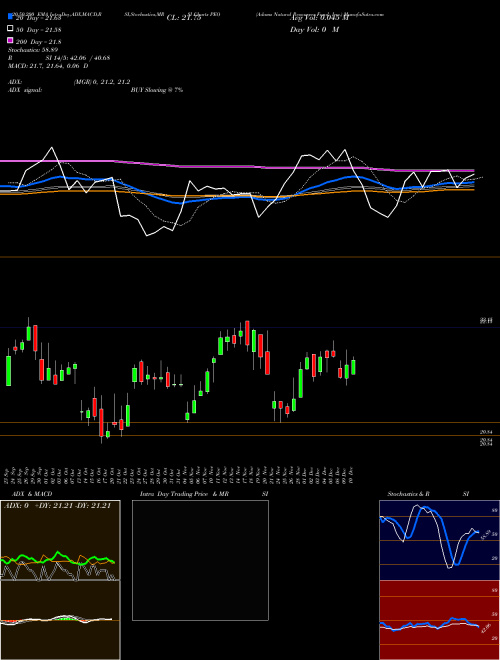 Adams Natural Resources Fund, Inc. PEO Support Resistance charts Adams Natural Resources Fund, Inc. PEO NYSE