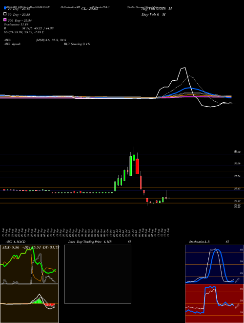 Public Storage PSA-U Support Resistance charts Public Storage PSA-U NYSE