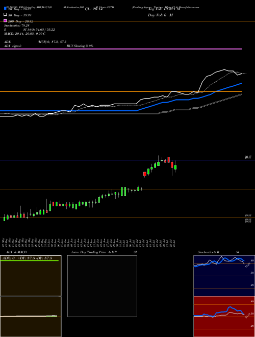 Pershing Square Tontine Hldgs Cl A PSTH Support Resistance charts Pershing Square Tontine Hldgs Cl A PSTH NYSE