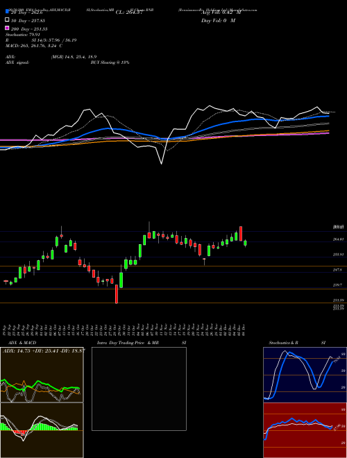 RenaissanceRe Holdings Ltd. RNR Support Resistance charts RenaissanceRe Holdings Ltd. RNR NYSE
