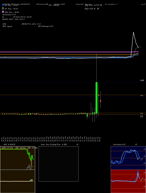 Sustainable Opportunities Acquisition Corp Cl A SOAC Support Resistance charts Sustainable Opportunities Acquisition Corp Cl A SOAC NYSE