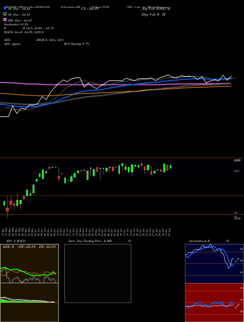 THL Credit, Inc. TCRZ Support Resistance charts THL Credit, Inc. TCRZ NYSE