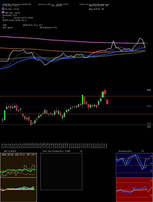 Tallgrass Energy Gp LP TEGP Support Resistance charts Tallgrass Energy Gp LP TEGP NYSE