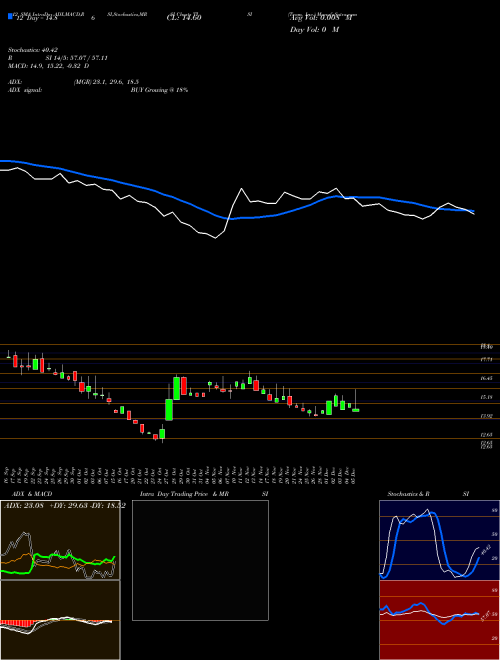 Chart Team Inc (TISI)  Technical (Analysis) Reports Team Inc [