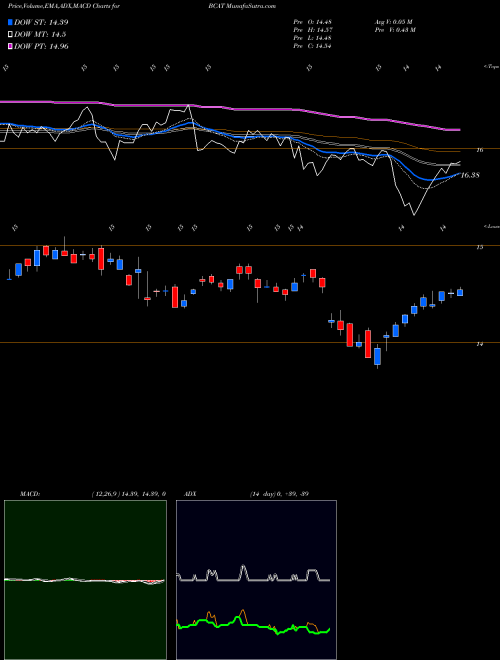 Munafa Blackrock Capital Allocation Trust (BCAT) stock tips, volume analysis, indicator analysis [intraday, positional] for today and tomorrow