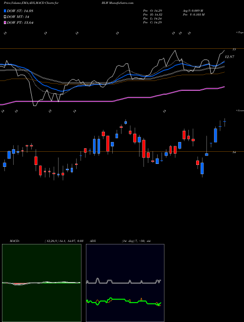 Munafa Citigroup Inc. (BLW) stock tips, volume analysis, indicator analysis [intraday, positional] for today and tomorrow