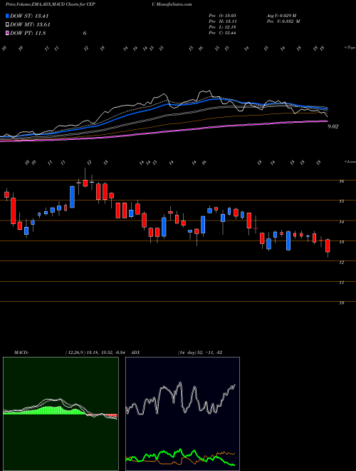 Munafa Central Puerto S.A. (CEPU) stock tips, volume analysis, indicator analysis [intraday, positional] for today and tomorrow