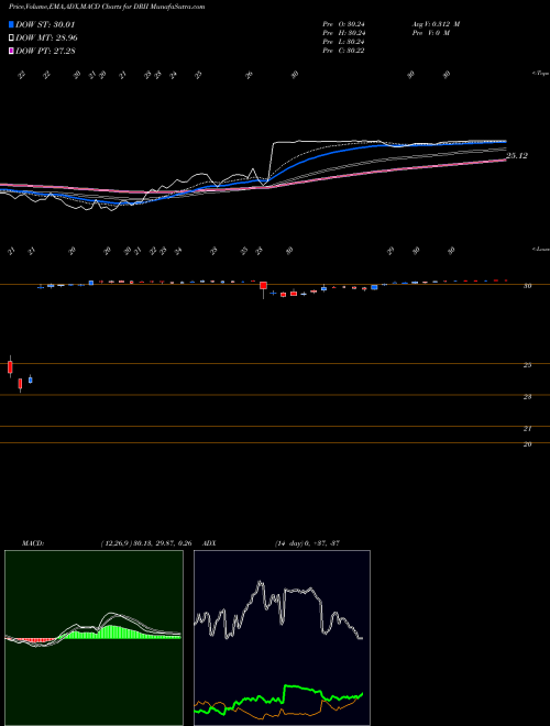 Munafa Diamond Resorts International (DRII) stock tips, volume analysis, indicator analysis [intraday, positional] for today and tomorrow