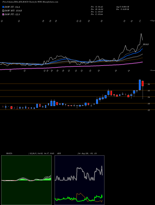 Munafa Westwood Holdings Group Inc (WHG) stock tips, volume analysis, indicator analysis [intraday, positional] for today and tomorrow