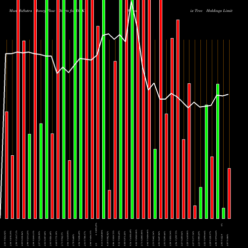 Money Flow charts share DNK Phoenix Tree Holdings Limited ADR NYSE Stock exchange 