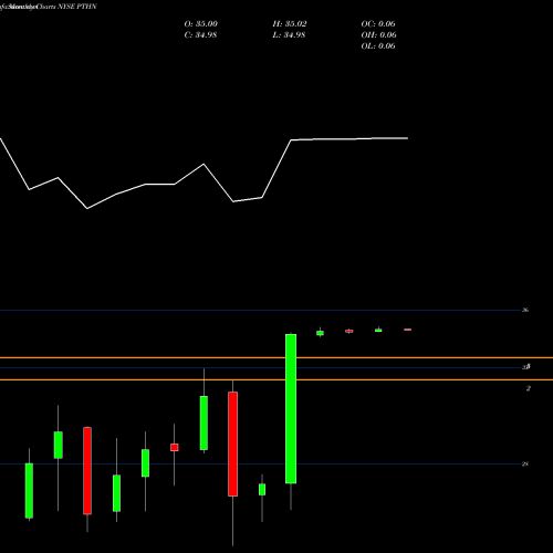 Monthly charts share PTHN Patheon Nv NYSE Stock exchange 