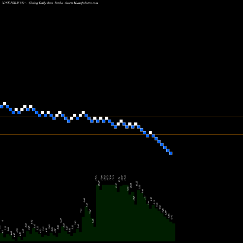 Free Renko charts Fisker Inc Warrants FSR.W share NYSE Stock Exchange 