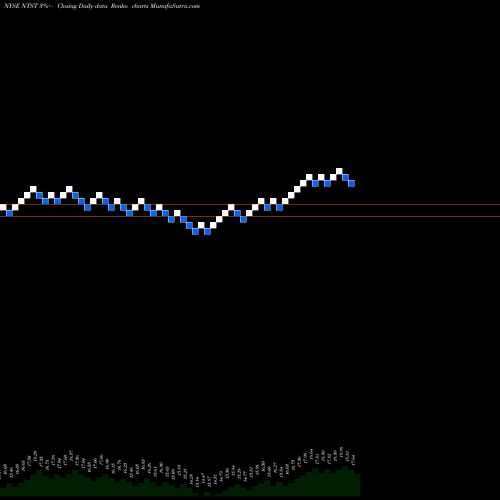 Free Renko charts Netstreit Corp NTST share NYSE Stock Exchange 