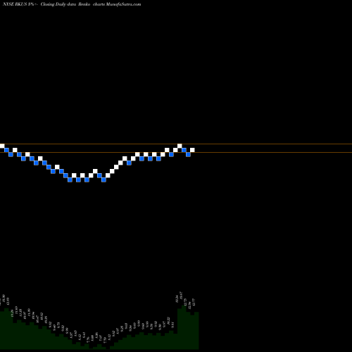 Free Renko charts Ruckus Wireless Inc RKUS share NYSE Stock Exchange 