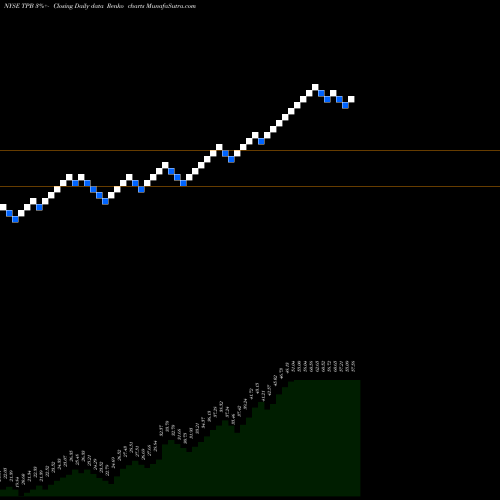 Free Renko charts Turning Point Brands, Inc. TPB share NYSE Stock Exchange 