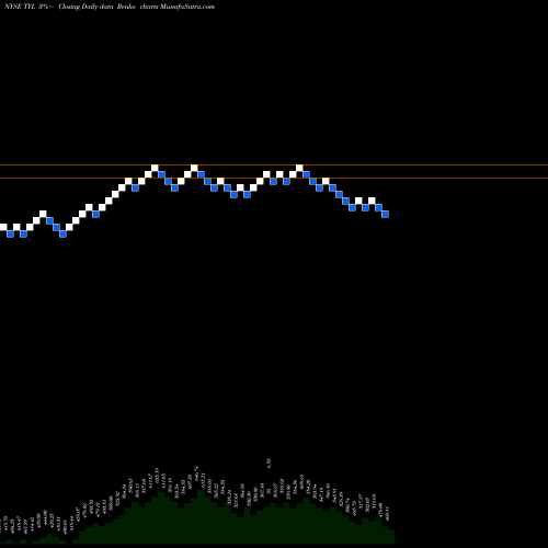 Free Renko charts Tyler Technologies, Inc. TYL share NYSE Stock Exchange 