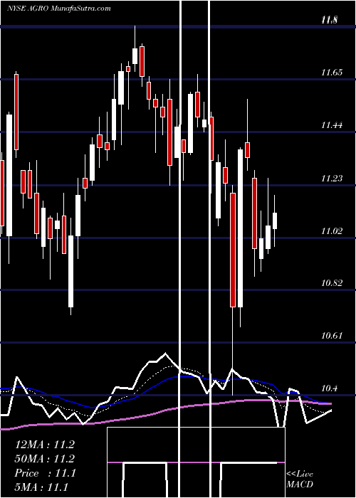  Daily chart AdecoagroS