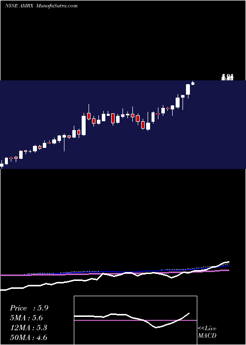  weekly chart AmnealPharmaceuticals