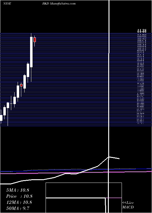  monthly chart BrookdaleSenior