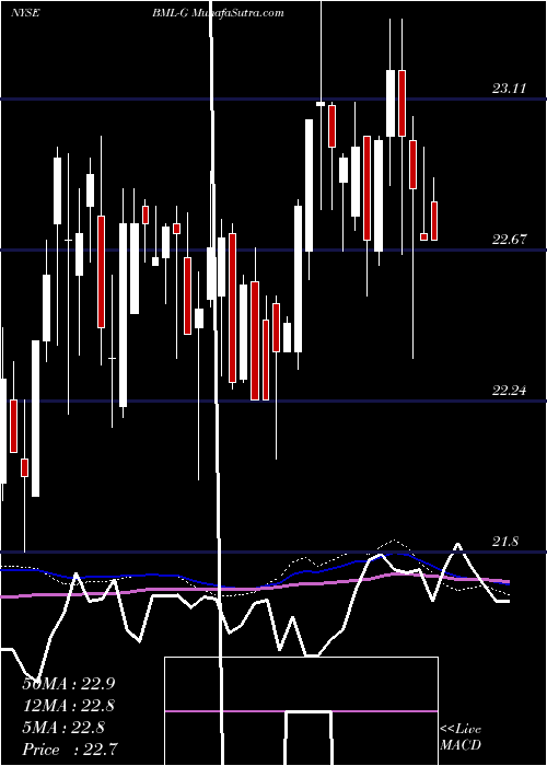  weekly chart BankAmerica