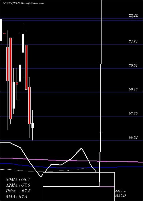  monthly chart DuPont