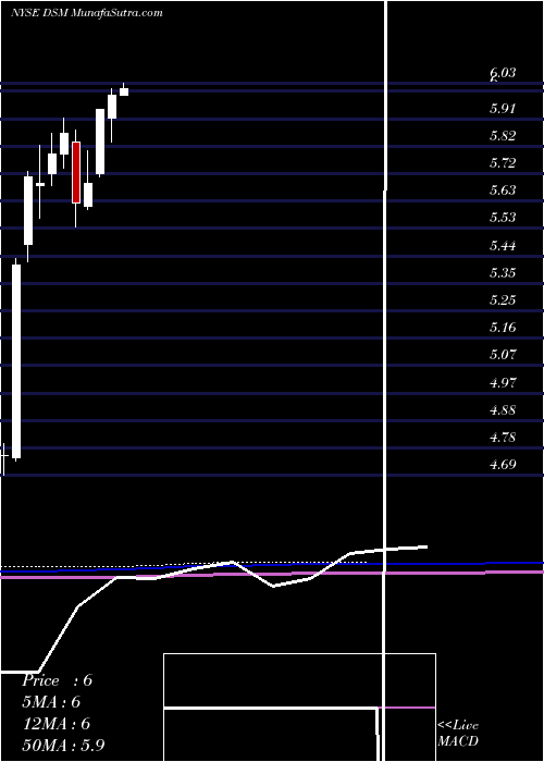  monthly chart DreyfusStrategic