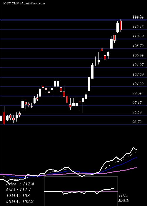  Daily chart EastmanChemical