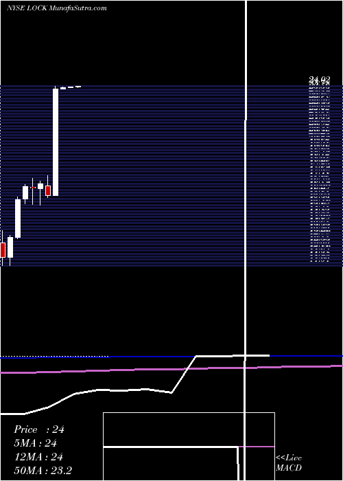  monthly chart LifelockInc
