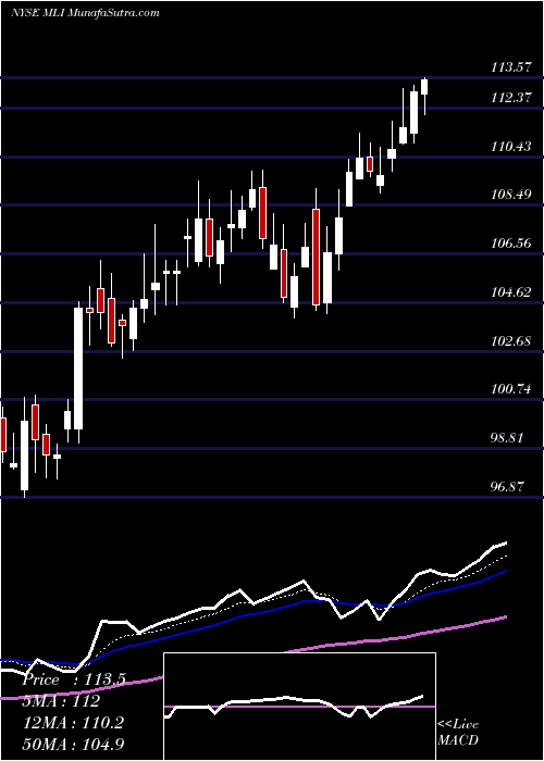  Daily chart MuellerIndustries