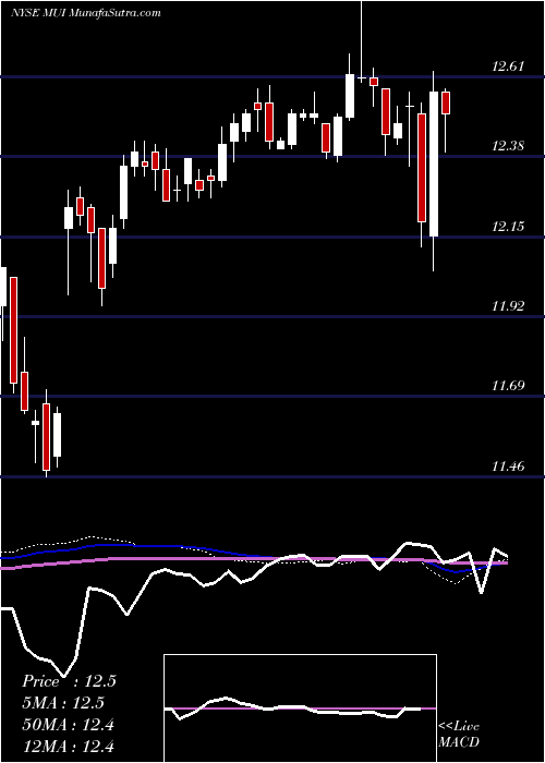  weekly chart BlackrockMuni