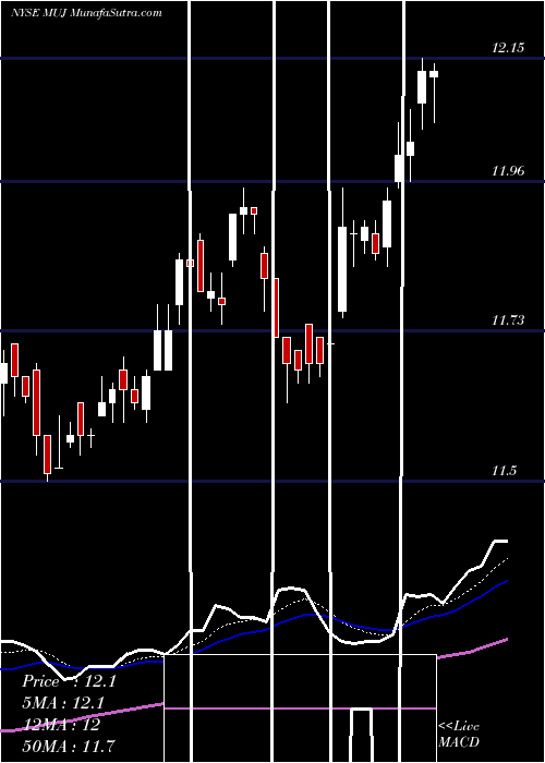  Daily chart BlackrockMuniholdings