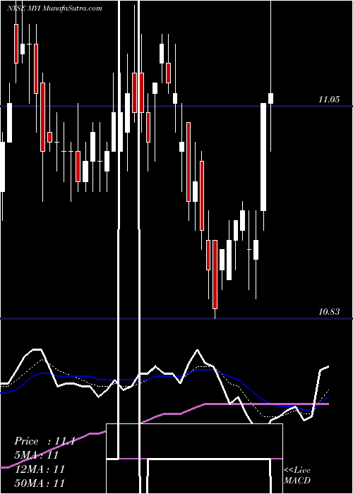  Daily chart BlackrockMuniyield